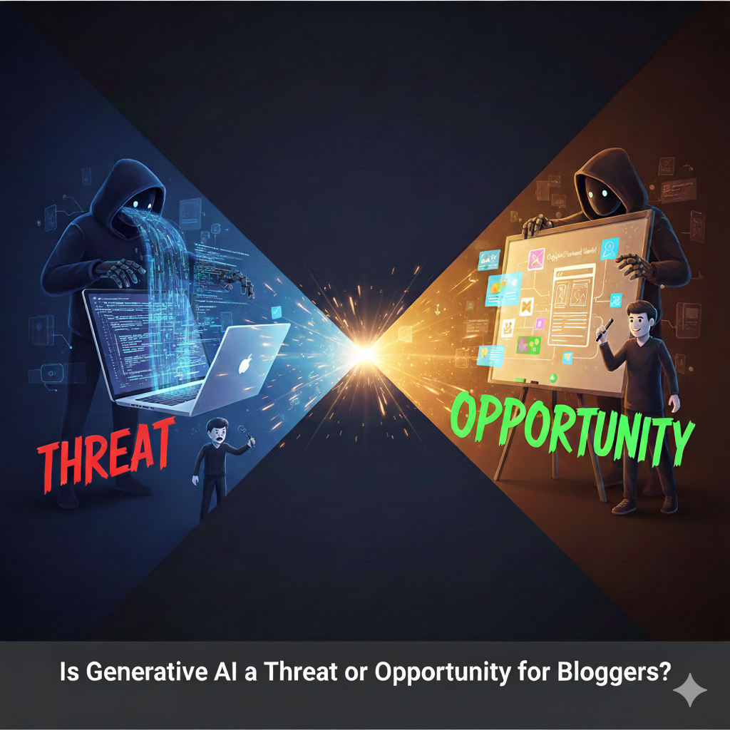Is GenAI a threat or an opportunity for bloggers?