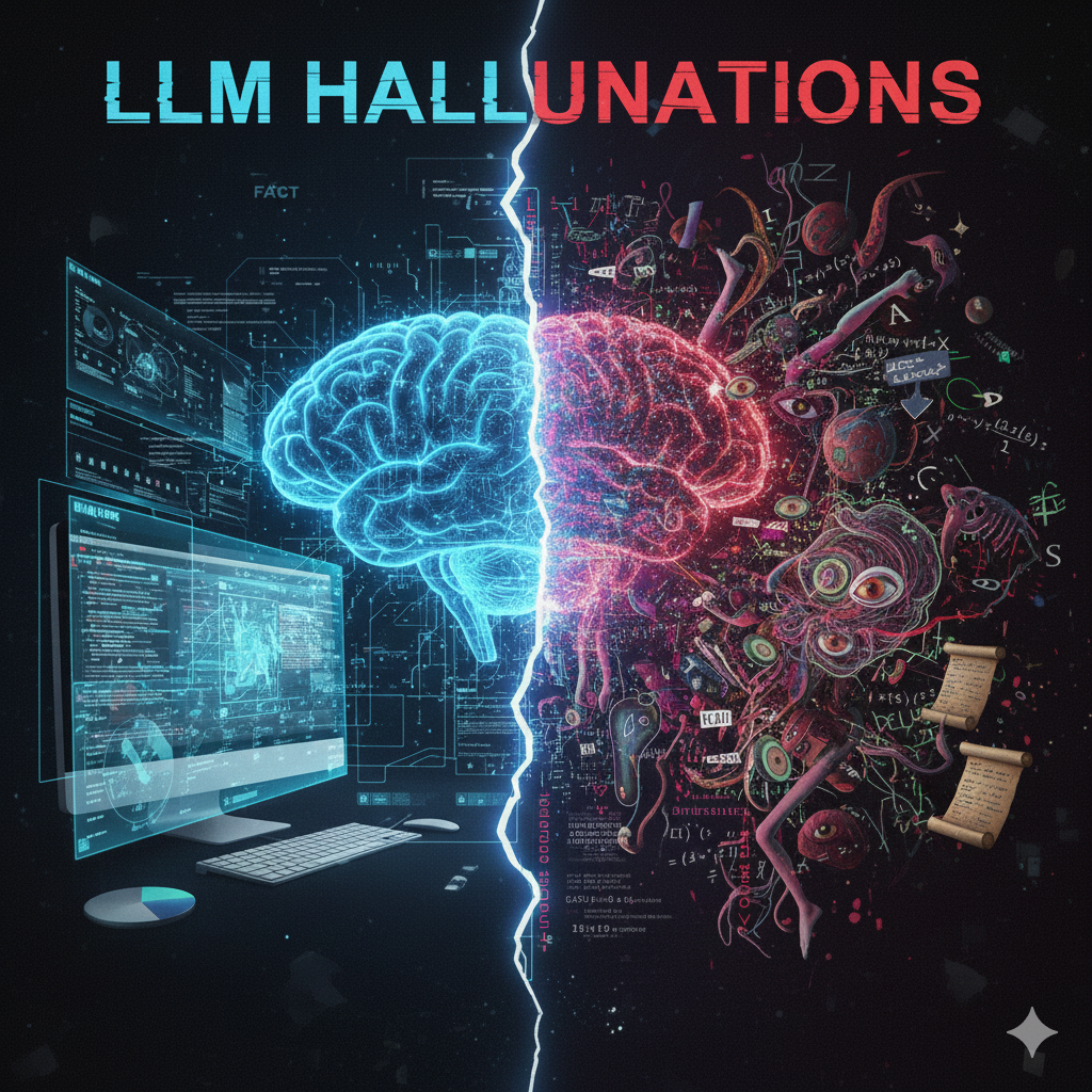 What causes LLM hallucinations? How to detect and mitigate?