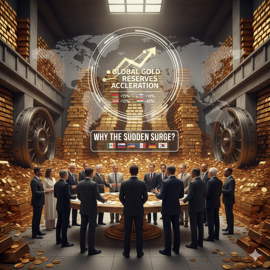 Why are world countries suddenly increasing Gold Reserves?