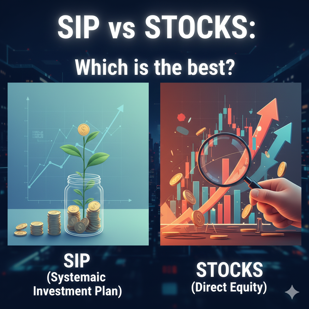 SIP vs Stocks: Which is the best?